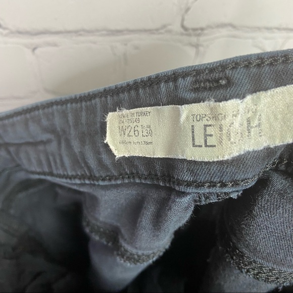 Topshop Leigh Distressed Skinny Jeans - Picture 6 of 11